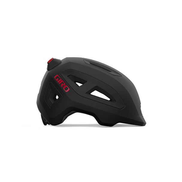 GIRO Scamp II LED Mat Black/Red S