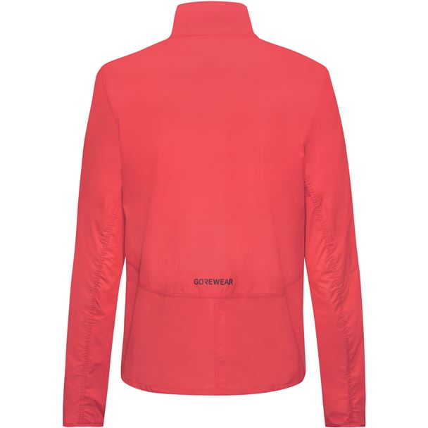 GORE CONCURVE Windbreaker Womens coral red S
