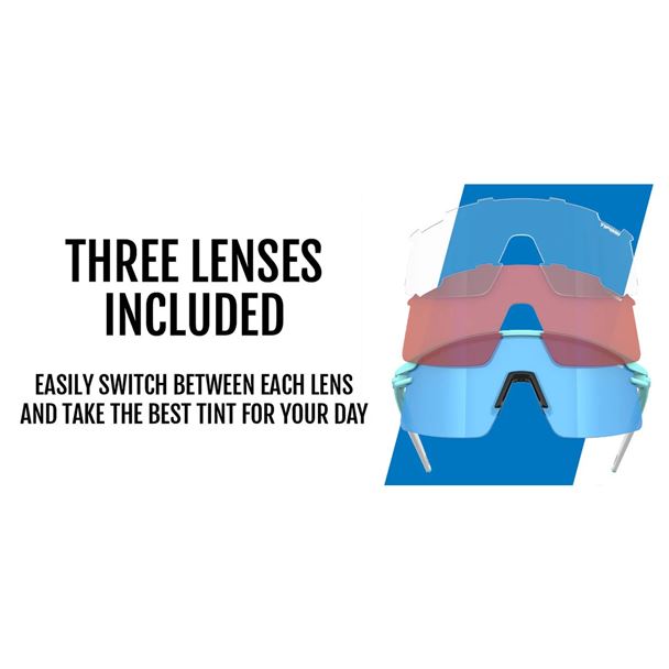 TIFOSI Moab Lite Glacier Blue (Clarion Blue/AC Red/Clear)