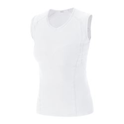 GORE M Wmn BL Sleeveless Shirt white XXS/34