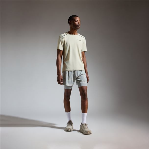 GORE CONCURVE 5" 2in1 Electro Shorts Mens CRUSHED_lab gray/tech beige M