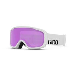 GIRO Cruz White Wordmark Amber Pink