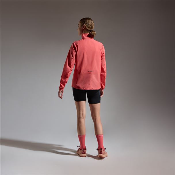 GORE CONCURVE Windbreaker Womens coral red S