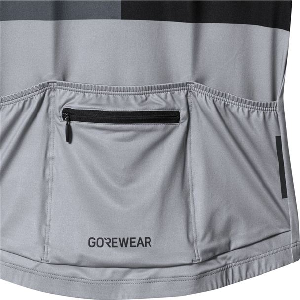 GORE SWIFTRIDE Block Jersey Mens black/lab graphite XL