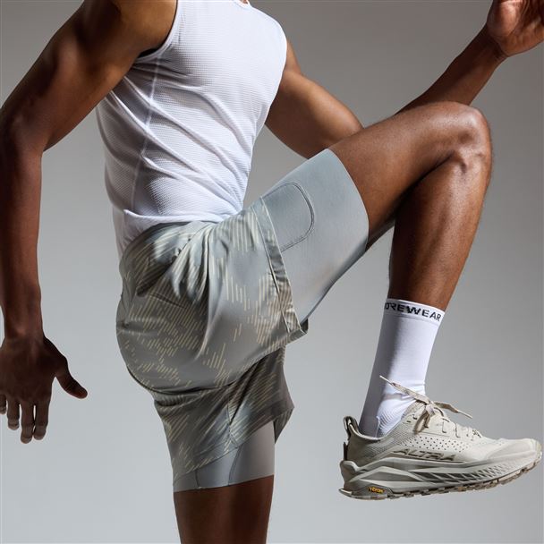 GORE CONCURVE 5" 2in1 Electro Shorts Mens CRUSHED_lab gray/tech beige M