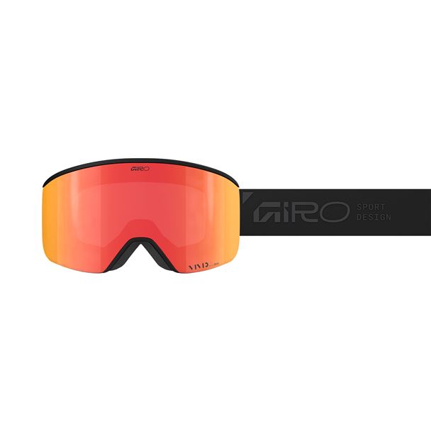 GIRO Axis Black Stacked-Vivid Ember/Vivid Infrared (2skla)