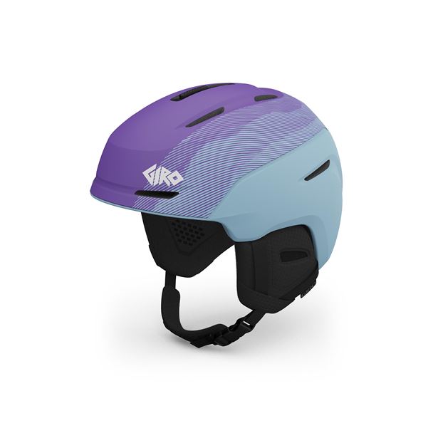 GIRO Neo Jr. Mat Purple/Harbor Blue S