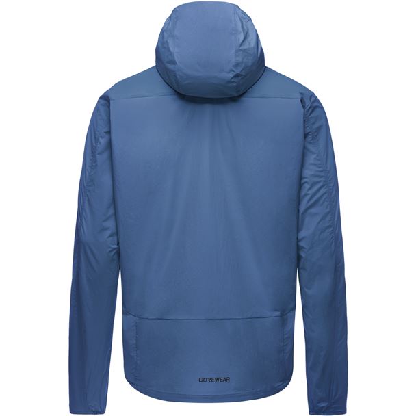 GORE Fernflow Hooded Windbreaker Mens cargo blue XXL