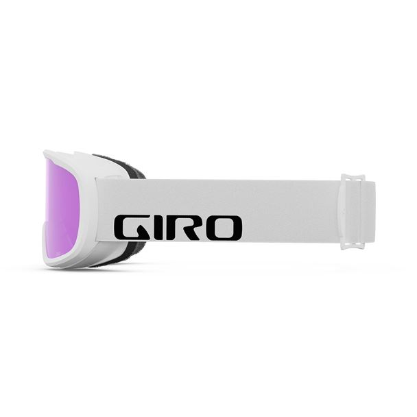 GIRO Cruz White Wordmark Amber Pink