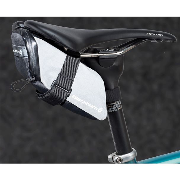 BLACKBURN Grid Medium Seat Bag Black Reflective