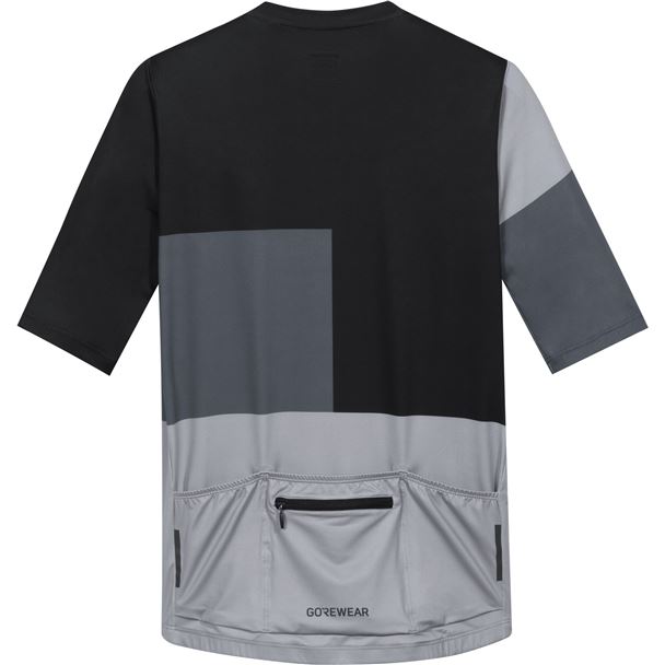 GORE SWIFTRIDE Block Jersey Mens black/lab graphite L