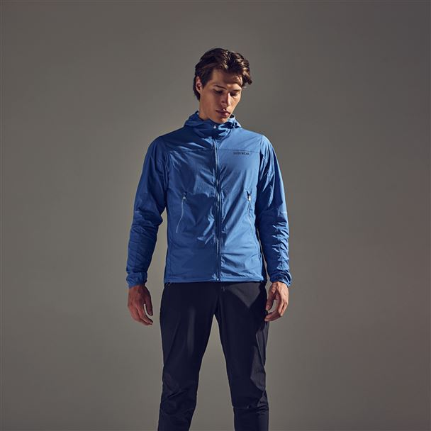 GORE Fernflow Hooded Windbreaker Mens cargo blue XXL