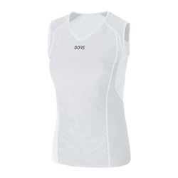 GORE M Wmn GWS BL Sleeveless Shirt light grey/white XXS/34