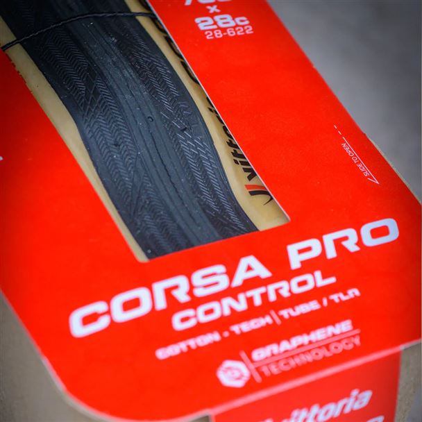 VITTORIA Corsa Pro Control 28-622 fold TLR cotton tan-blk-blk G2.0