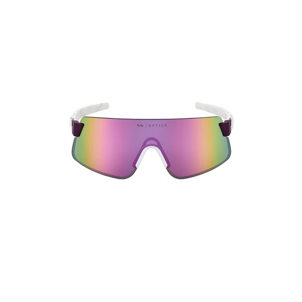 LIV HELIO WHITE/PURPLE FRAME SILVER LENS POLARVIS