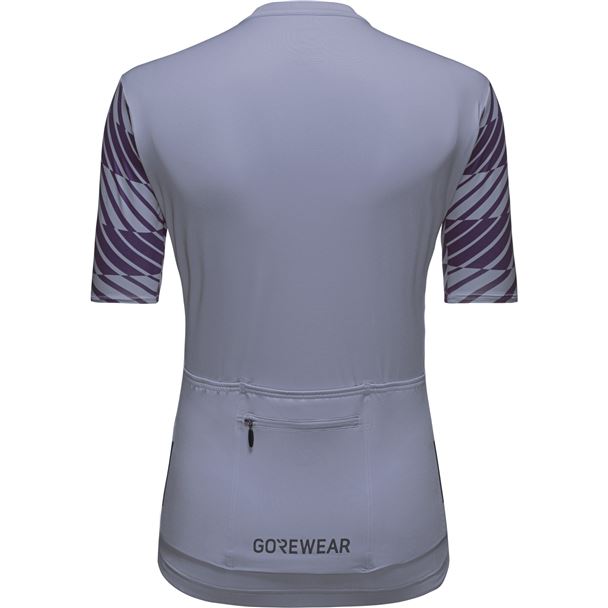 GORE SWIFTRIDE Electro Jersey Womens amethyst grey/purple indigo XL