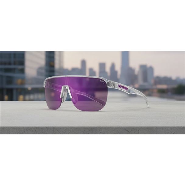 TIFOSI Sanctum SL Crystal Clear (Purple Mirror AR)