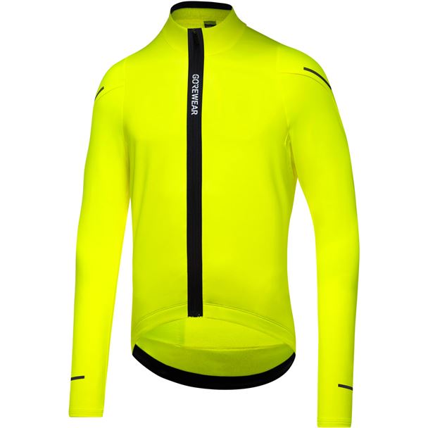 GORE SPINSHIFT Thermo Long Sleeve Jersey Mens neon yellow M
