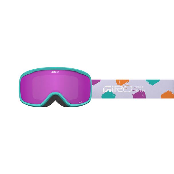 GIRO Buster Teal Painted-Amber Pink