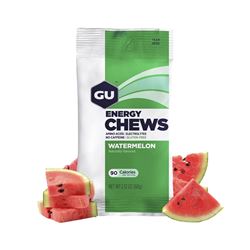 Výprodej-GU Energy Chews 60 g Watermelon AKCE EXP 07/2025