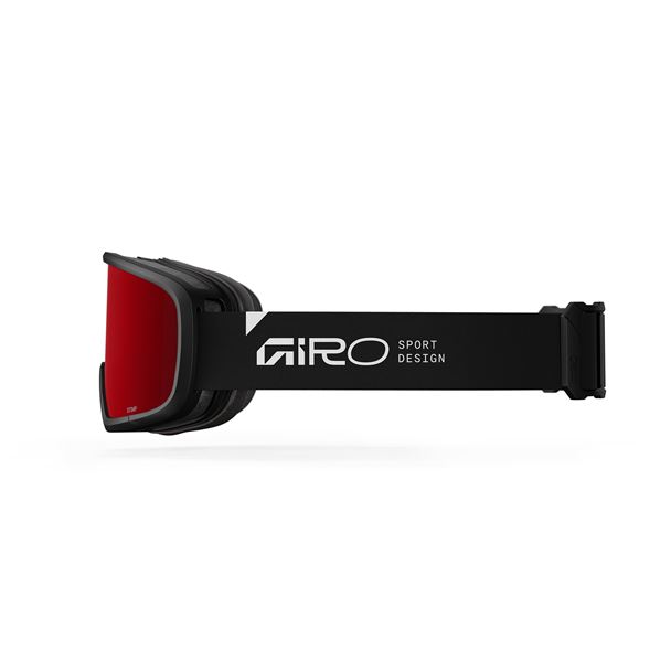 GIRO Stomp Black Wordmark-Amber Scarlet