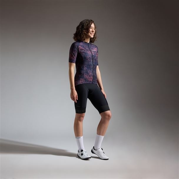 GORE Spirit Neuro Jersey Womens orbit blue/coral red L