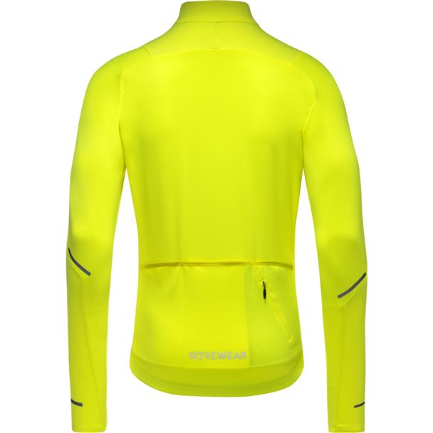 GORE SPINSHIFT Thermo Long Sleeve Jersey Mens neon yellow M