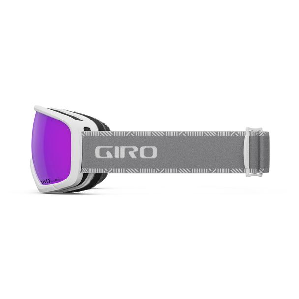 GIRO Millie White Grey Chute Vivid Pink