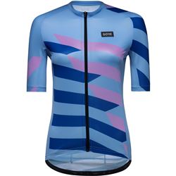 GORE Spirit Signal Chaos Jersey Womens scrub blue/ultramarine blue 38