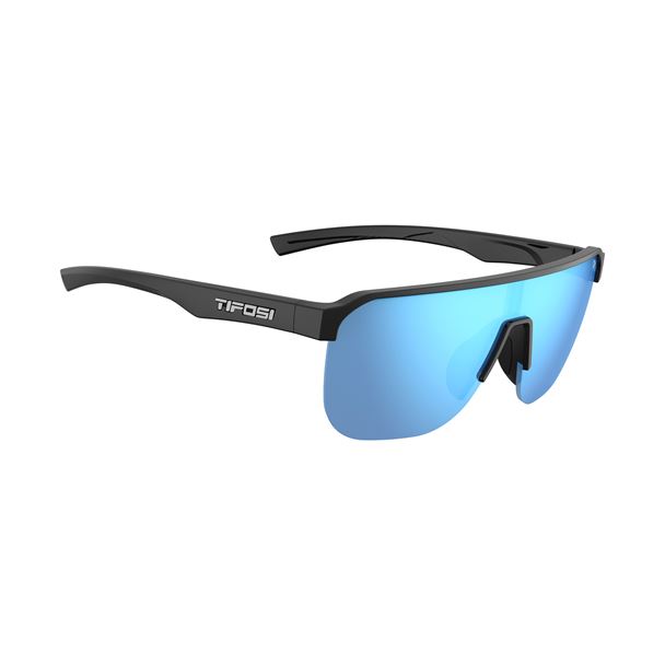 TIFOSI Sanctum SL Gloss Black (Smoke Bright Blue Mirror)