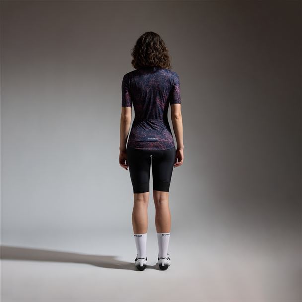 GORE Spirit Neuro Jersey Womens orbit blue/coral red L