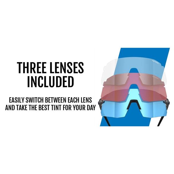 TIFOSI Moab XC Crystal Smoke (Clarion Blue/AC Red/Clear)