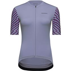 GORE SWIFTRIDE Optical Jersey Womens amethyst grey/purple indigo M