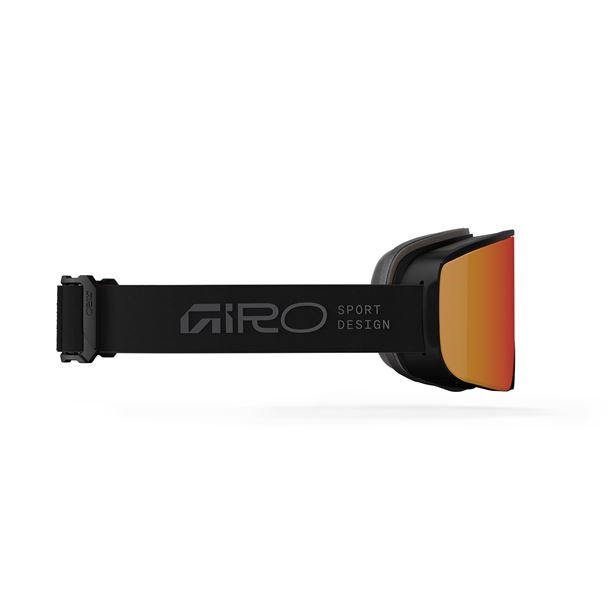 GIRO Axis Black Stacked-Vivid Ember/Vivid Infrared (2skla)
