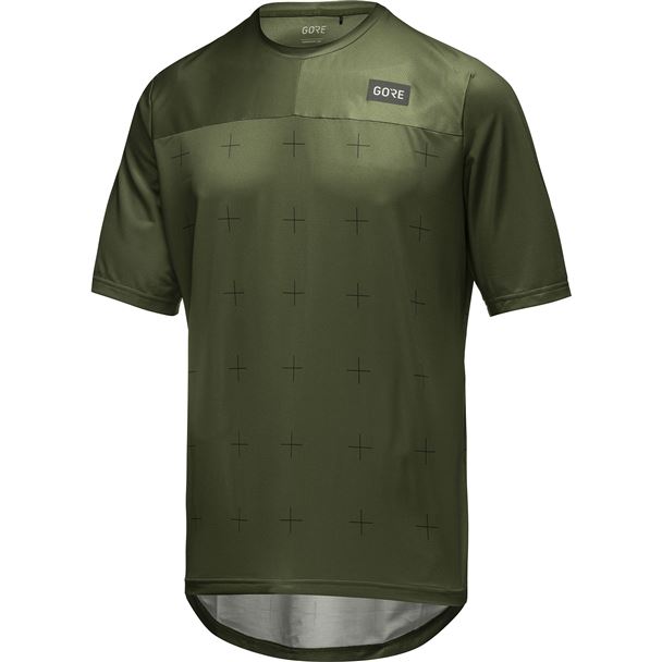 GORE TrailKPR Daily Shirt Mens utility green L