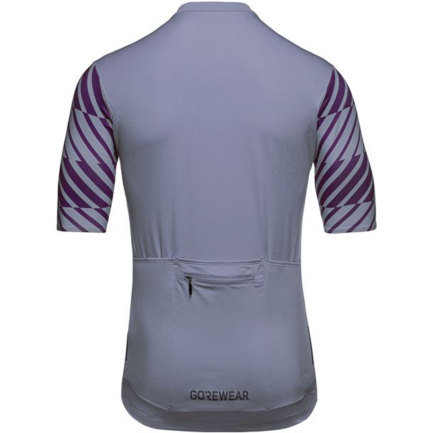 GORE SWIFTRIDE Optical Jersey Mens amethyst grey/purple indigo L