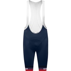 GORE Fade Bib Shorts+ orbit blue/fireball-L