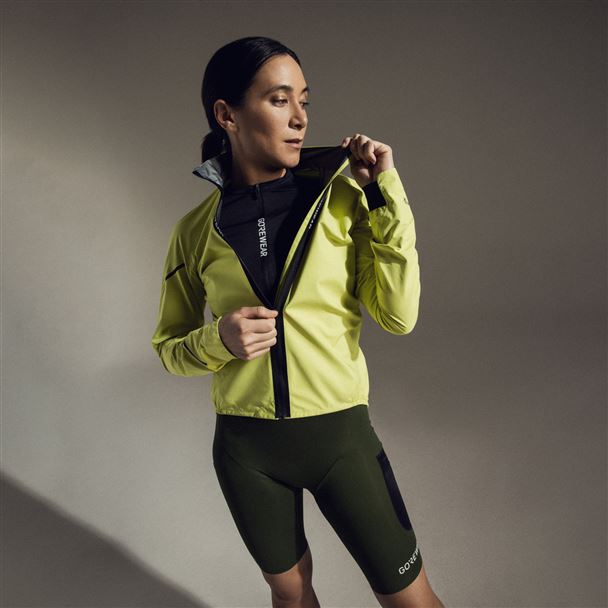 GORE SPINSHIFT GORE-TEX Jacket Womens lime yellow XS