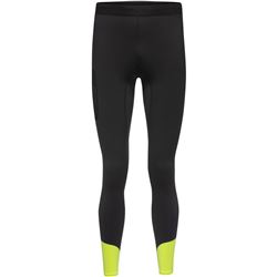 GORE CONCURVE Thermo Hybrid Tights Mens black / neon yellow L