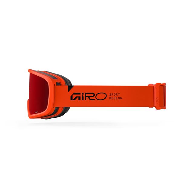 GIRO Stomp Orange Wordmark-Amber Scarlet