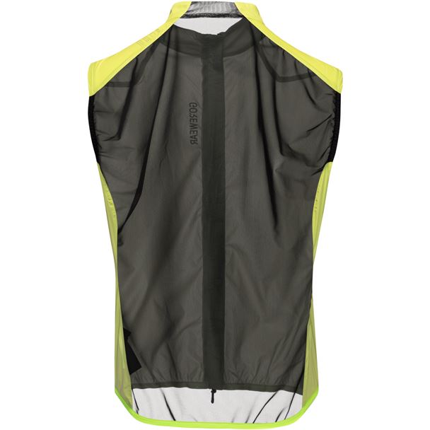 GORE Distance Windbreaker Vest Mens lime yellow XXL