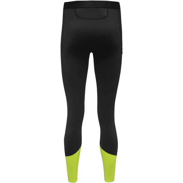 GORE CONCURVE Thermo Hybrid Tights Mens black / neon yellow L