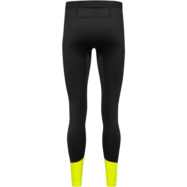 GORE CONCURVE Thermo Tights 2.0 Mens black/neon yellow XL