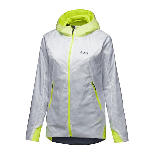 GORE R5 Wmn GTX I Insulated Jacket white/neon yellow S/38