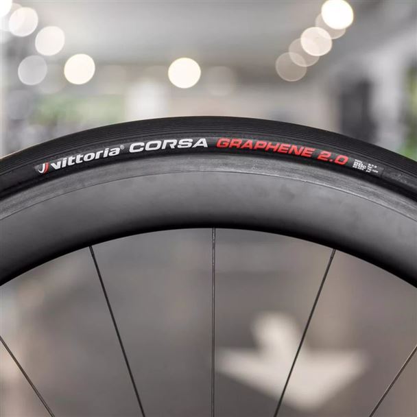 VITTORIA Corsa 23-28" tub para/blk/blk G2.0