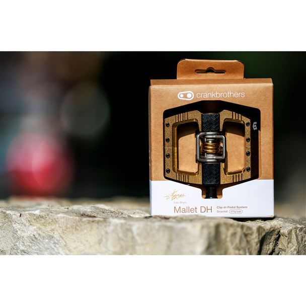 CRANKBROTHERS Mallet DH Loic Bruni Signature Bronze Edition