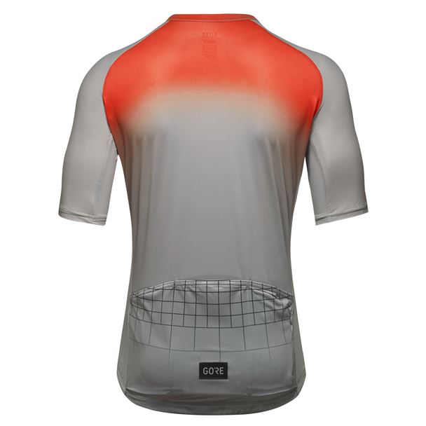 GORE Grid Fade Jersey 2.0 Mens lab gray/fireball XL