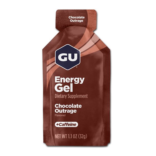 GU Energy Gel 32 g Chocolate Outrage 1 SÁČEK (balení 24ks)