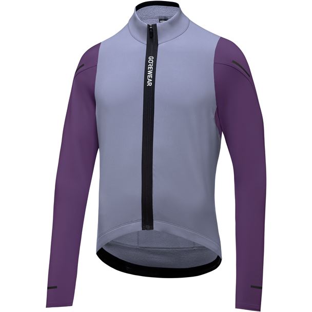 GORE Spinshift Thermo Long Sleeve Jersey Mens amethyst grey/purple indigo XXL