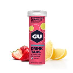 Výprodej-GU Hydration Drink Tabs 54 g Strawberry Hibiscus AKCE EXP 02/2025